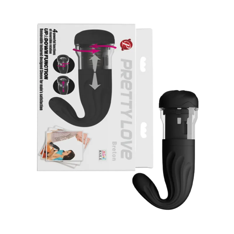 Pretty Love Breton Multi-Functional Silicone Male Masturbator