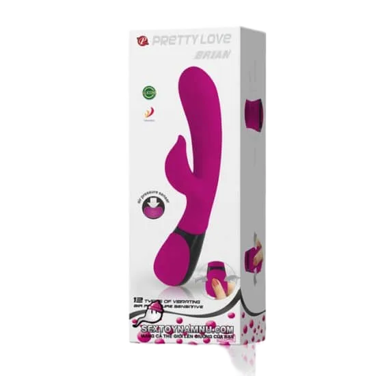 Pretty Love Brian 12-Speed Random Vibration Dildo