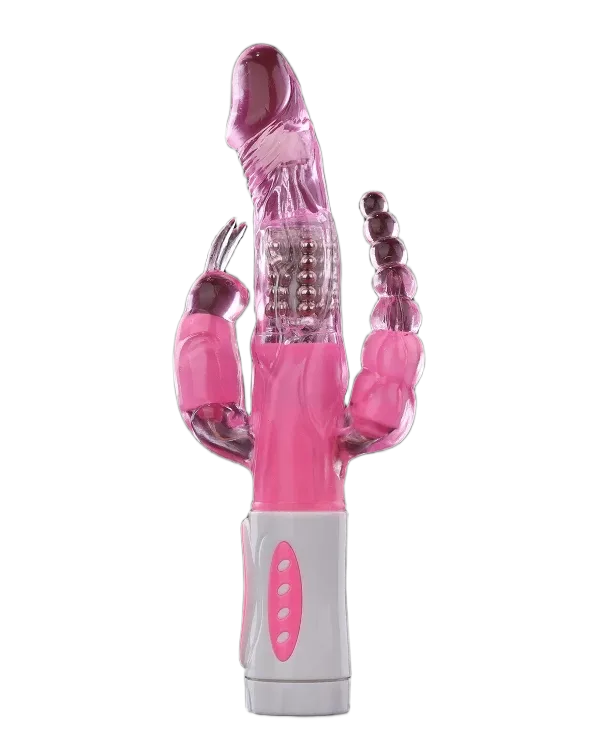 Pretty Love Bunny Dual-Stimulation Rotating Vibrator