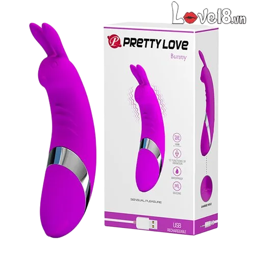 Pretty Love Bunny G-Spot Stimulating Vibrating Egg for Women