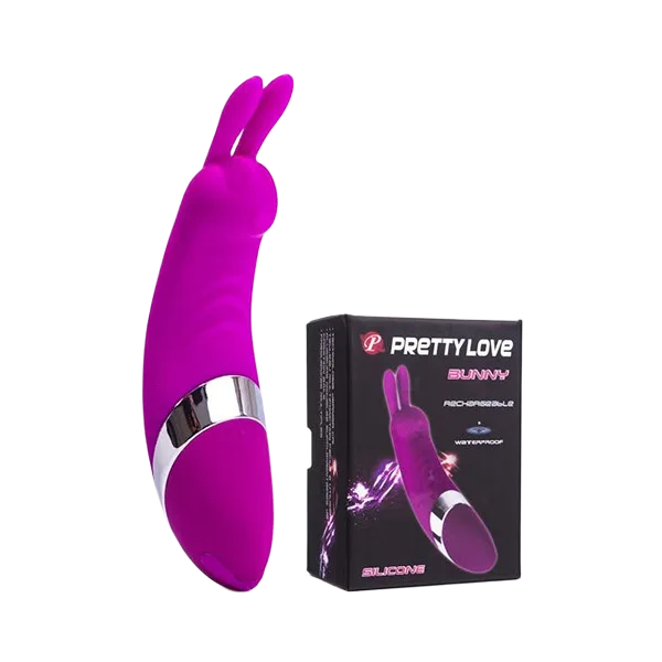 Pretty Love Bunny G-Spot Vibrator with Rabbit Ears