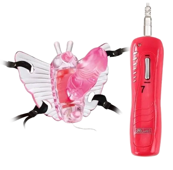 Pretty Love Butterfly Mini Vibrating Remote Control Silicone