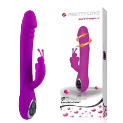 Pretty Love Butterfly Premium Vibrating Female Toy
