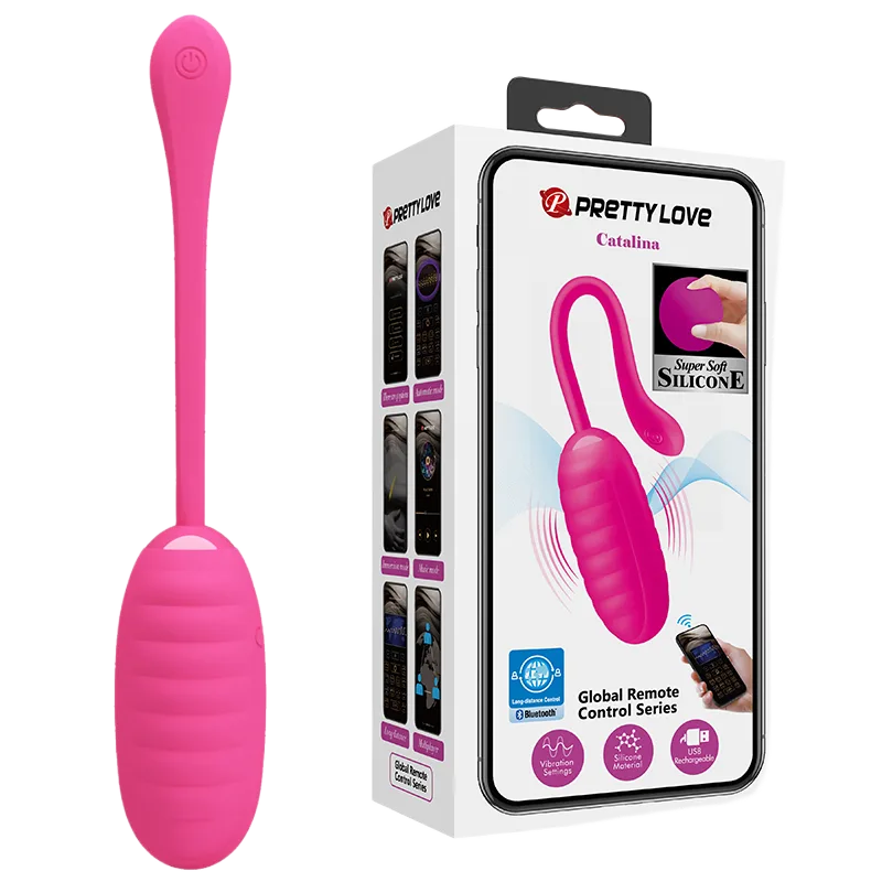Pretty Love Catalina App Controlled Silicone Egg Vibrator