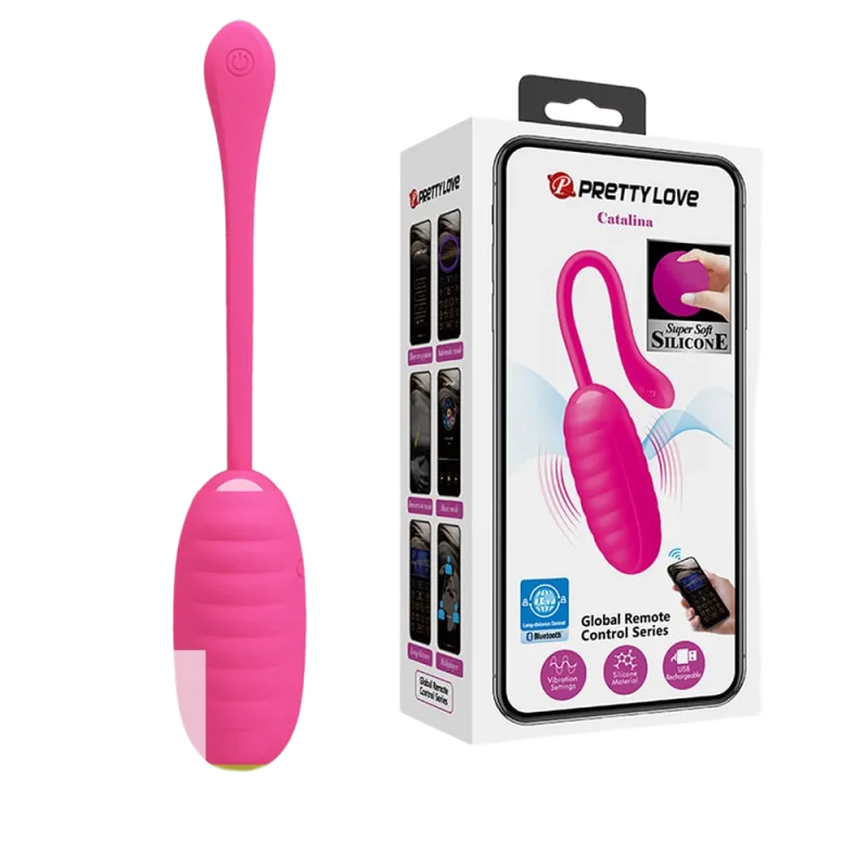 Pretty Love Catalina App-Controlled Silicone Egg Vibrator