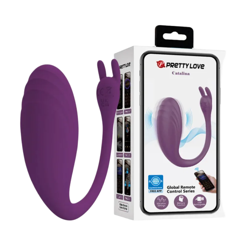 Pretty Love Catalina App-Controlled Vibrating Egg