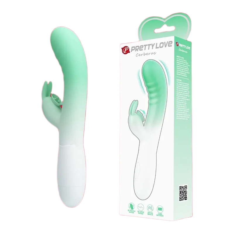 Pretty Love Cerberus G-Spot Vibrator 30 Frequencies Silicone