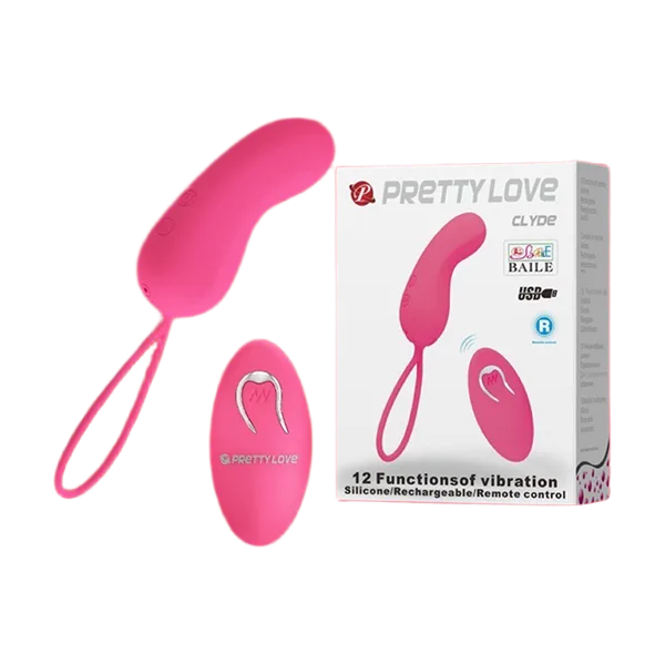Pretty Love Clyde Remote 12-Mode G-Spot Vibrator
