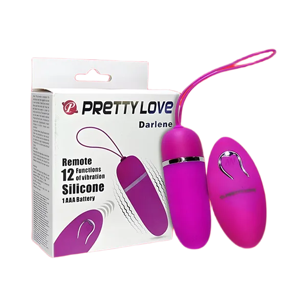 Pretty Love Darlene Remote Control 12 Mode Vibrating Egg for Women