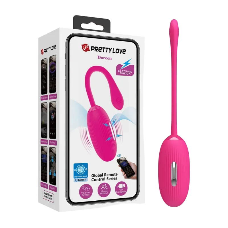 Pretty Love Doreen App-Controlled Electric Vibrating Egg for Intense Pleasure