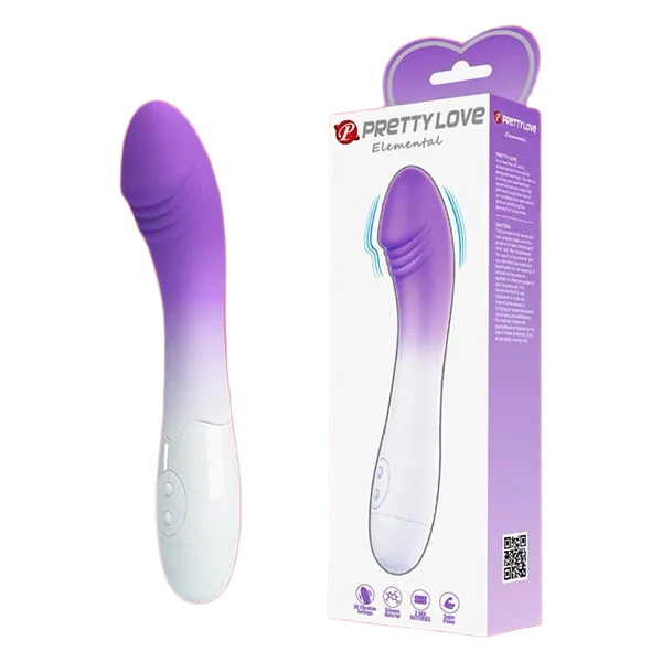 Pretty Love Elemental 30-Mode Medical Silicone G-Spot Dildo
