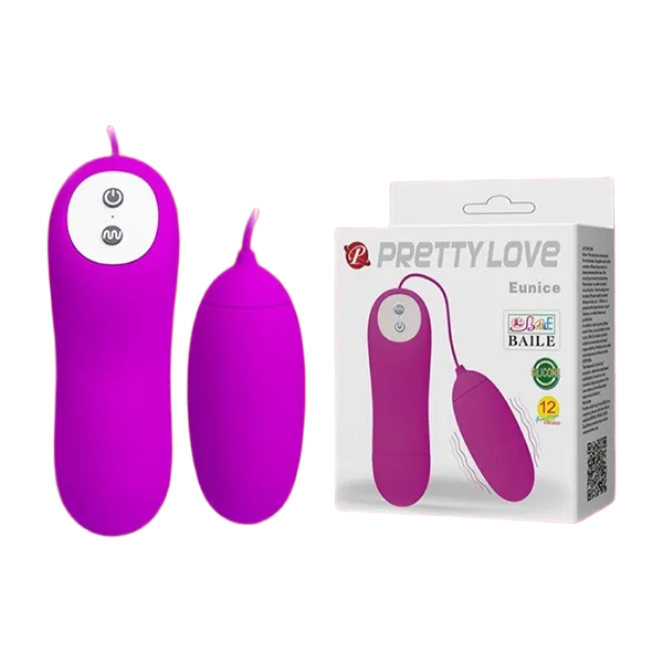 Pretty Love Eunice Single End Vibrating Egg