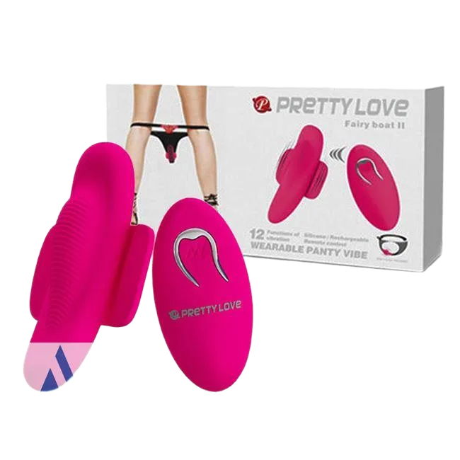Pretty Love Fairy Boat 2 Remote Control 12-Mode Vibrating Panties