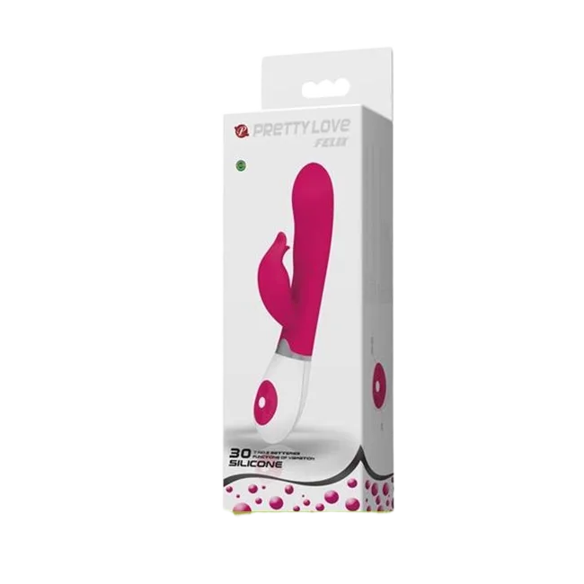 Pretty Love Felix 30-Speed Multi-Mode Silicon Vibrating Dildo