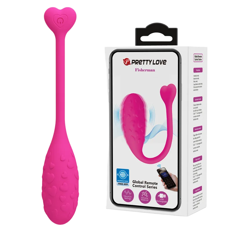Pretty Love Fisherman Tail Remote Phone Controlled Vibrator