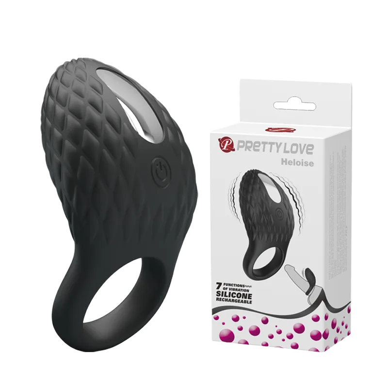 Pretty Love Heloise Vibrating Cock Ring For Men