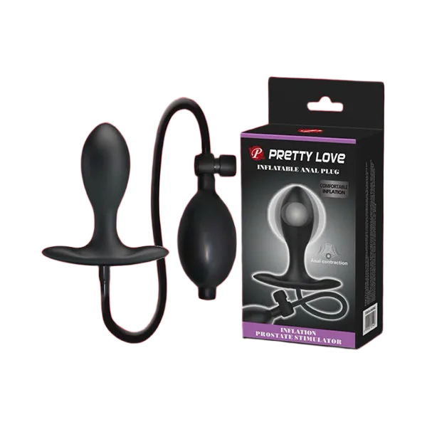 Pretty Love Inflatable Medical Silicon Anal Plug