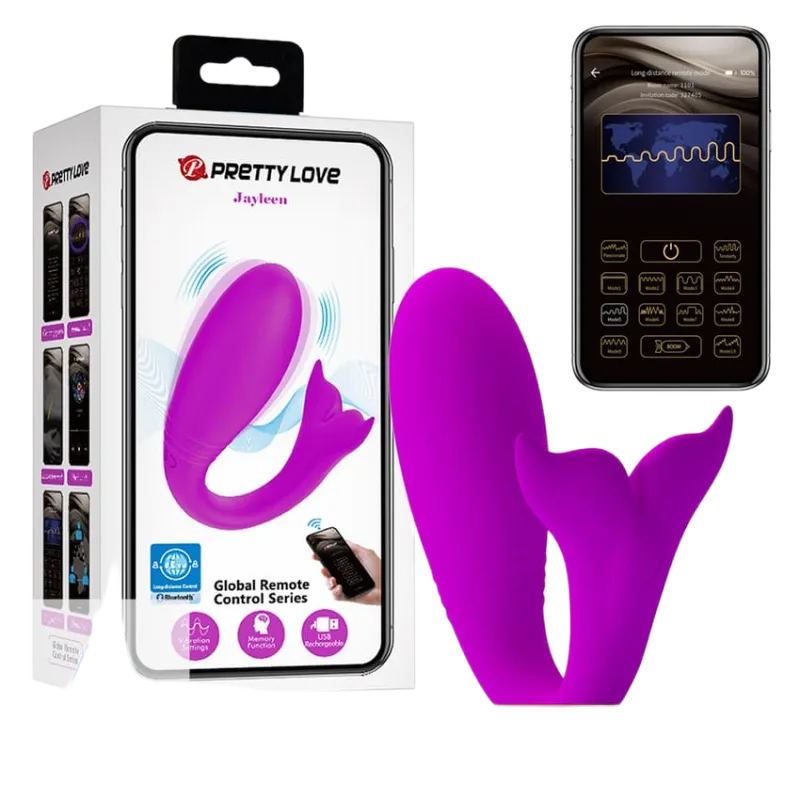 Pretty Love Jayleen Dolphin App-Controlled Vibrating Egg
