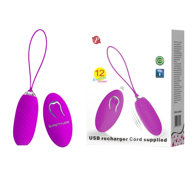 Pretty Love Joanna Rechargeable Spiked Remote Vibrator