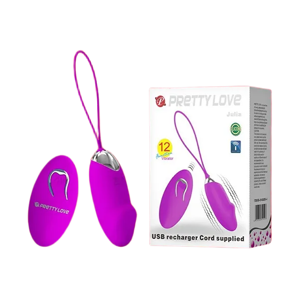 Pretty Love Julia 12-Speed Remote Control Vibrator