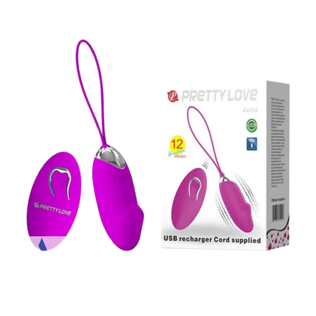 Pretty Love Julia Remote Controlled Egg Vibrator
