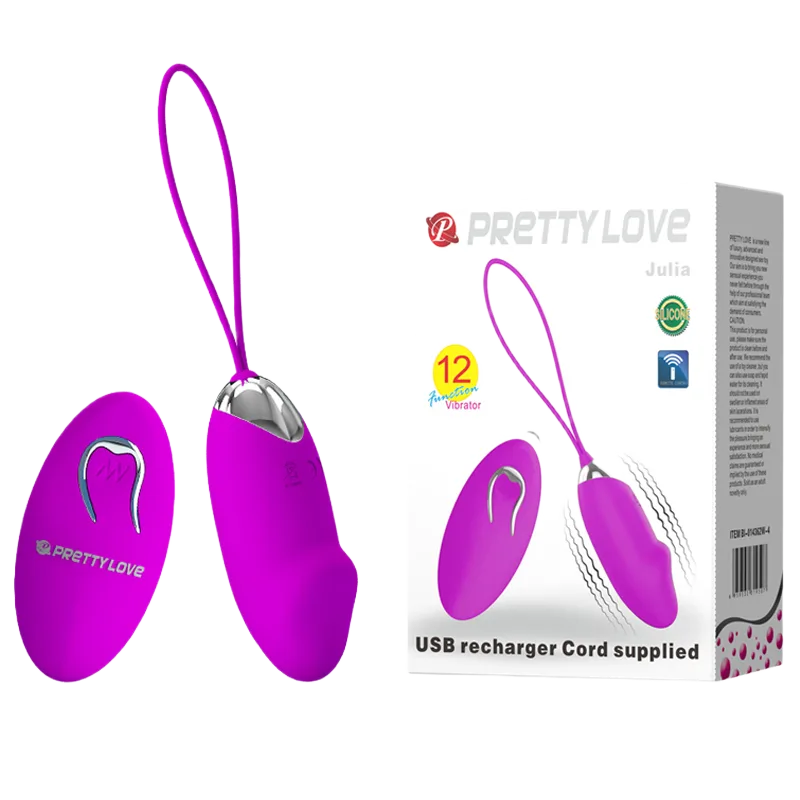 Pretty Love Julia Wireless Remote Control Love Egg