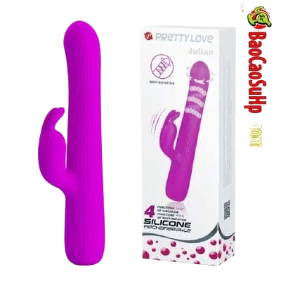 Pretty Love Julian Rabbit Vibrating Rotating Male Toy