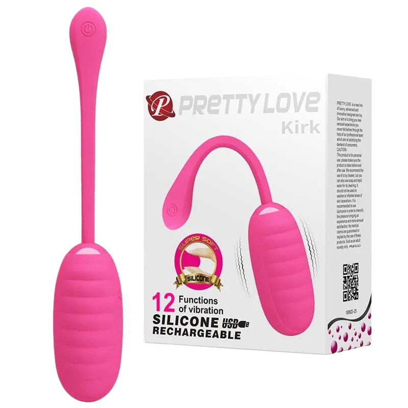 Pretty Love Kirk Powerful USB Recharge Vibrating Egg Waterproof