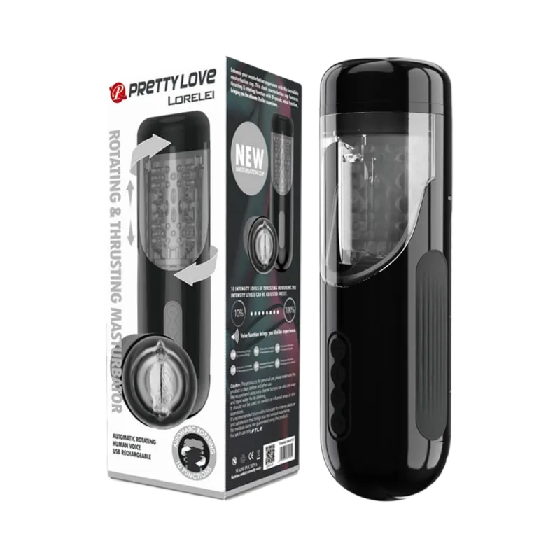Pretty Love Lorelei Multi-mode Rotating Vibrating Masturbator