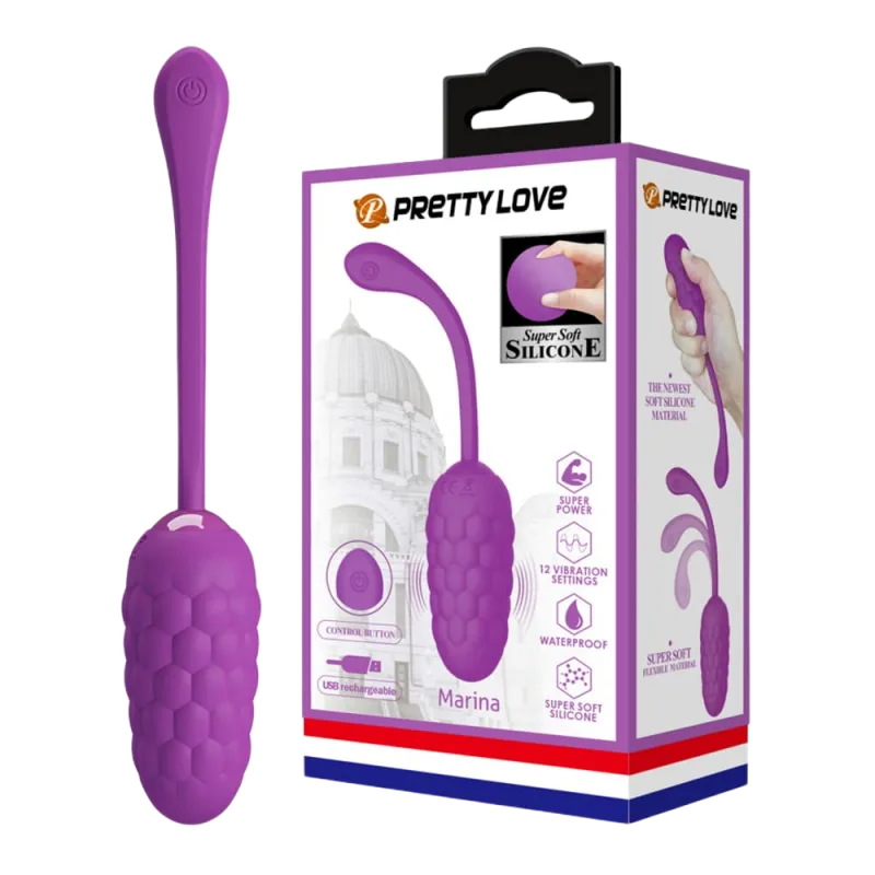 Pretty Love Marina Wireless Soft Egg 12 Vibration Modes