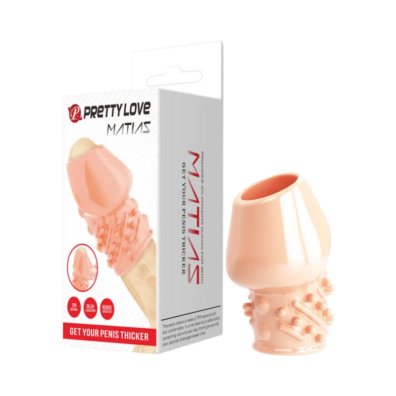 Pretty Love Matias condom, enhance arousal, realistic sensation