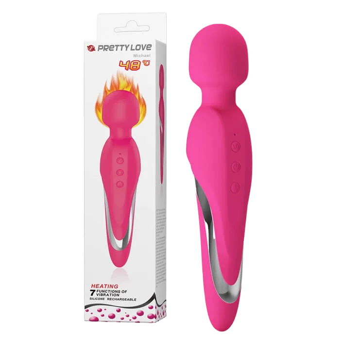 Pretty Love Michael Heated 48°C Waterproof Body Massager
