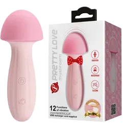 Pretty Love Mushroom Cute G-Spot Silicone Vibrator Female