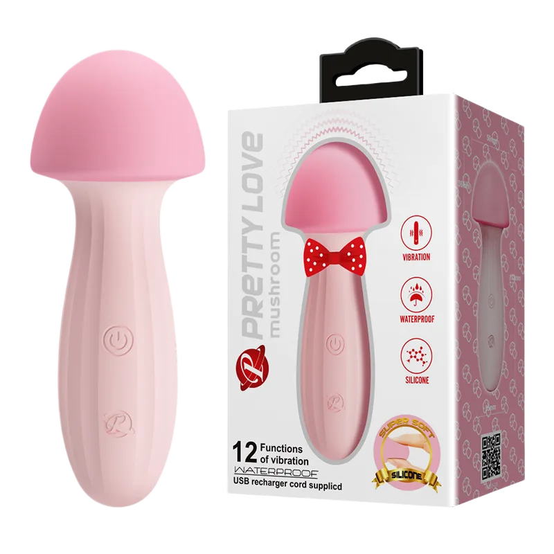 Pretty Love Mushroom Cute G-Spot Vaginal Silicone Mini Vibrator