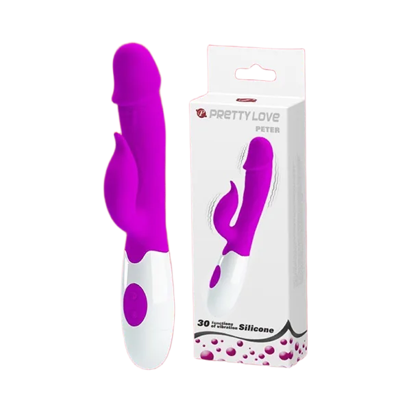 Pretty Love Peter 30-Mode Powerful Handheld Vibrating Dildo for Women