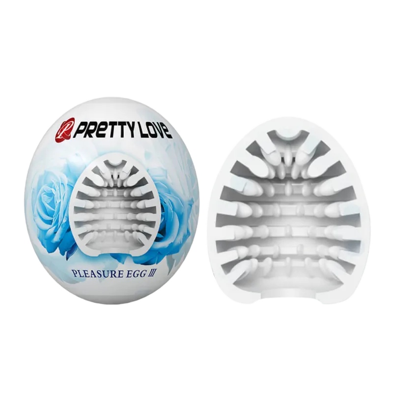 Pretty Love Pleasure Egg III Realistic Mini Masturbator