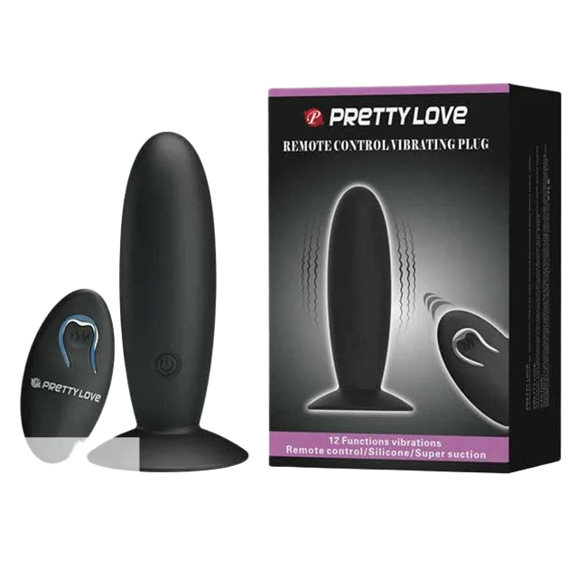 Pretty Love Remote Control Wall Mounted Anal Toy 12 Modes