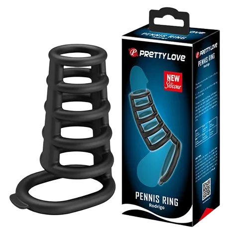 Pretty Love Rodrigo Silicone Penis Ring Delay Sex Toy