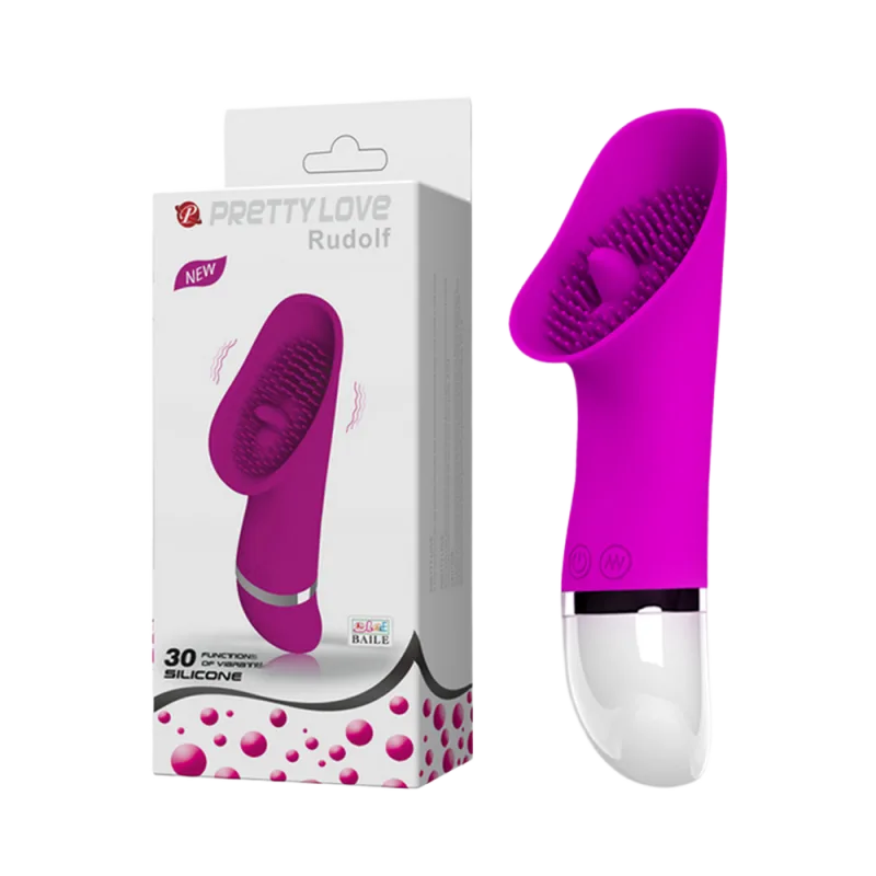 Pretty Love Rudolf Tongue Vibrator 30 Modes Intense Oral Simulation
