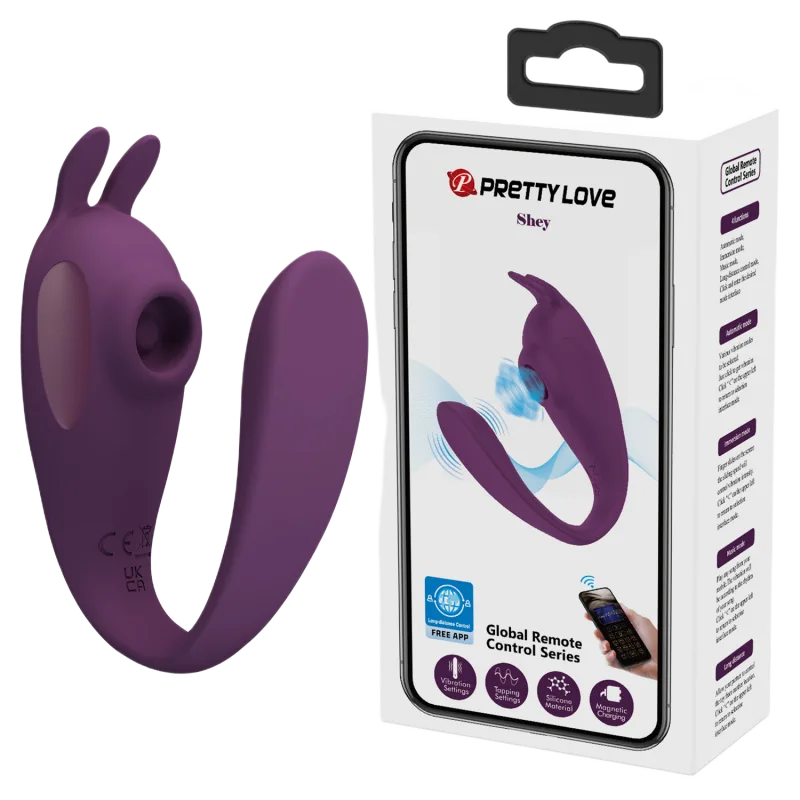 Pretty Love Shey Egg Vibrator 10 Powerful Suction & Vibration