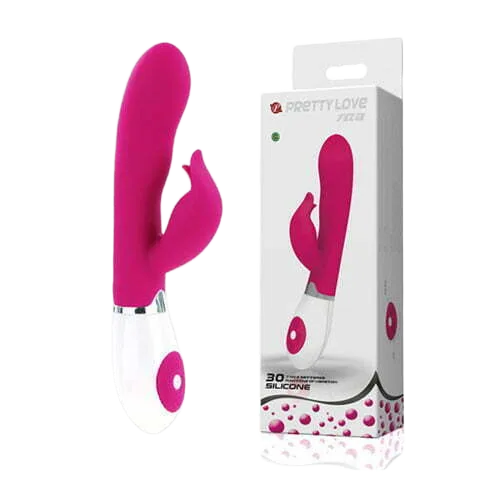 Pretty Love SHP203 Silicone Dildo with 30 Vibration Modes