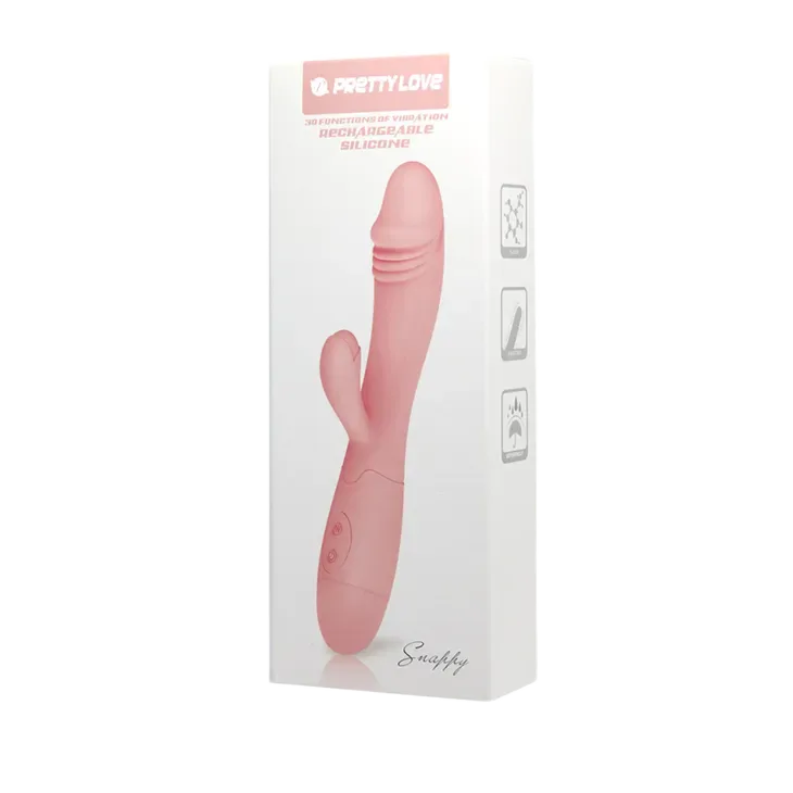 Pretty Love Snapy G-Spot Massager High Quality Silicone Erotic Adult Toy