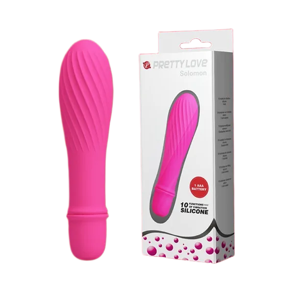Pretty Love Solomon Mini Vibrating Dildo 10 Modes G-Spot Pleasure