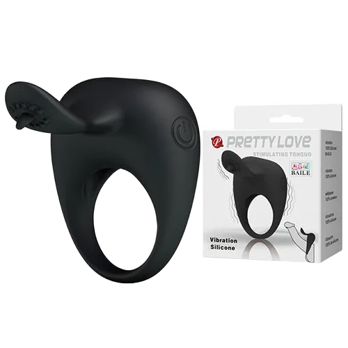 Pretty Love Tonguo Multi-function Licking Ring Male Delay Enhancer
