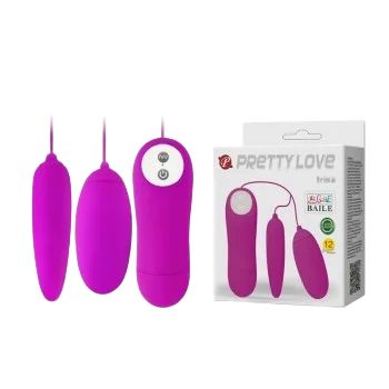 Pretty Love TR 06 Dual Love Eggs 12 Vibration Modes