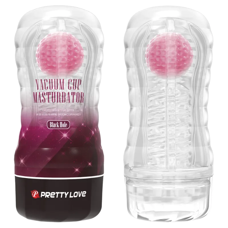 Pretty Love Travel Size Handheld Realistic Masturbation Cup
