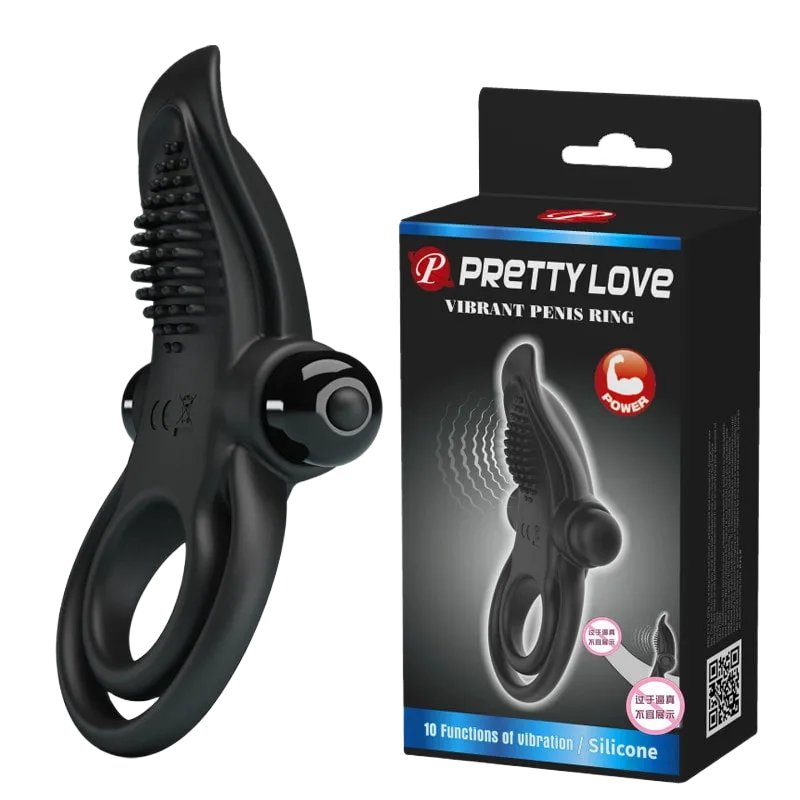 Pretty Love Vibrating Ring Delay Ejaculation Enhance Enjoyment