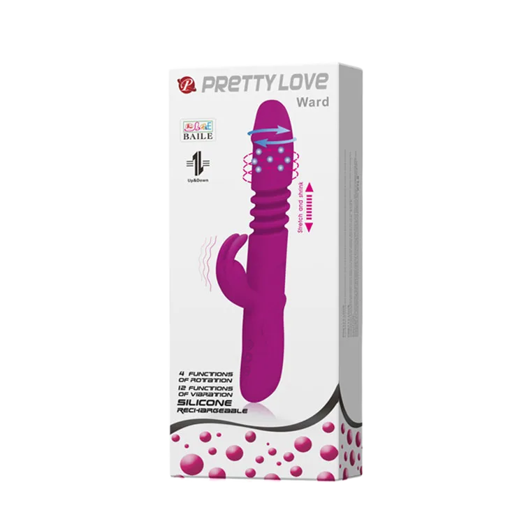 Pretty Love Ward Multi-Function Thrusting Vibrator Toy
