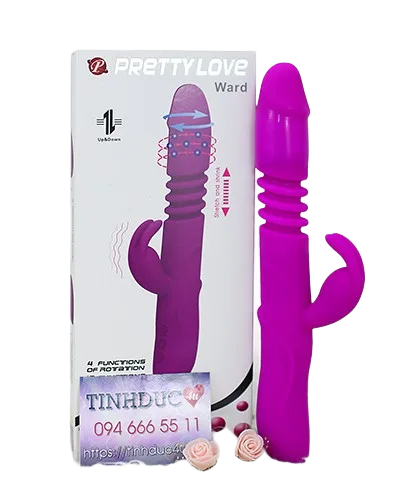 Pretty Love Ward Thrusting & Vibrating Dildo for Women