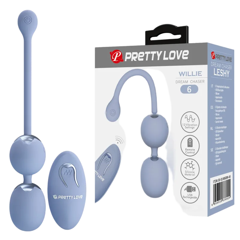 Pretty Love Willie Remote Control 12 Mode Silicone USB Rechargeable